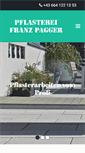 Mobile Screenshot of pflasterei-franz-pagger.at